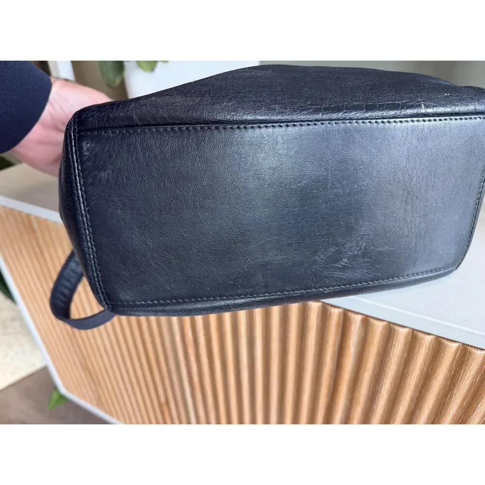CHANEL | Vintage Karl Lagerfeld Era | CC Logo Lambskin Tote | COA